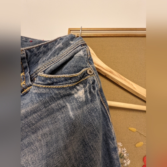 Guess Low Rise Cuffed Y2K Boyfriend style jeans - Picture 7 of 11